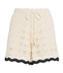 Cotton Rhiannon Crochet Shorts CRBL/CREAM/BLACK