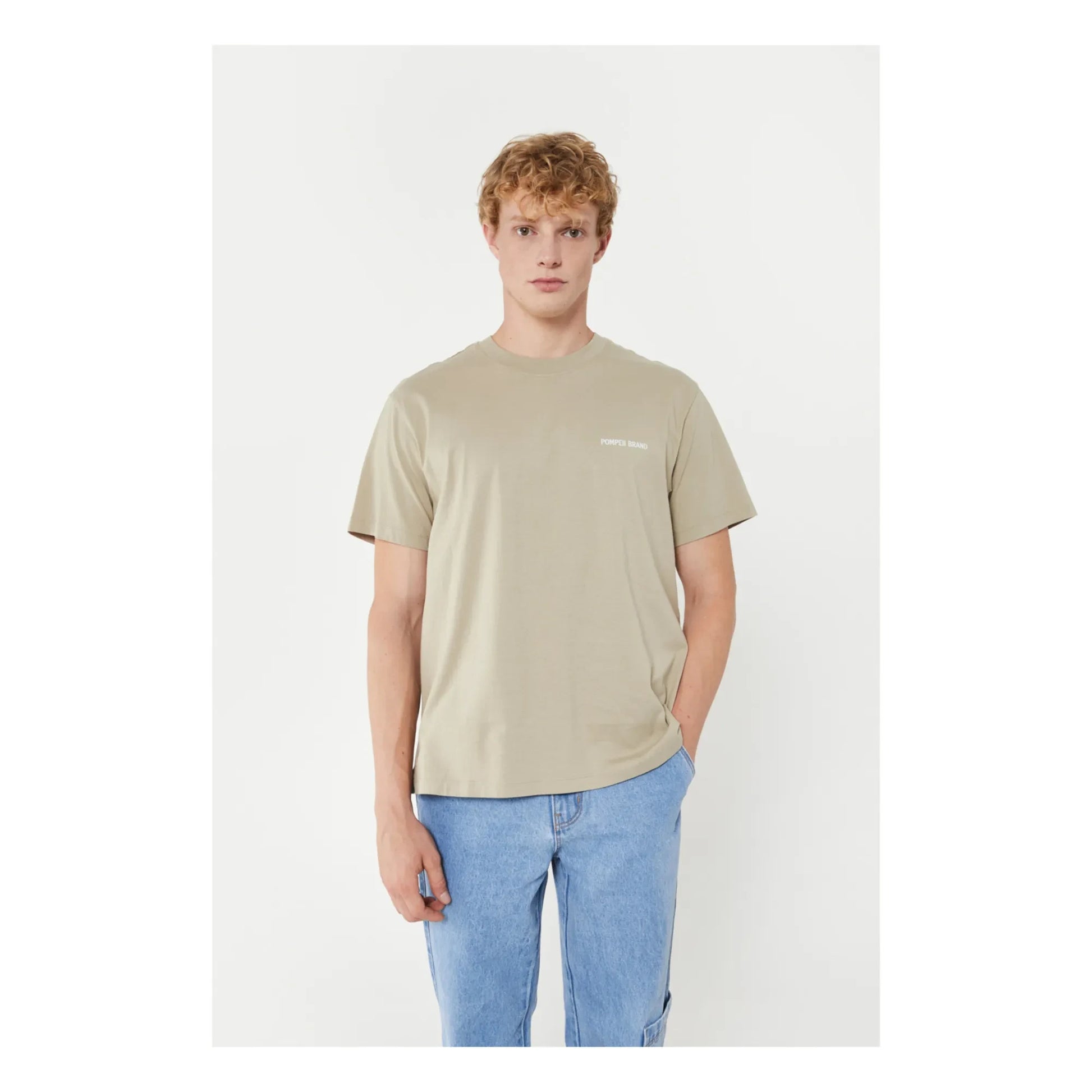 Pompeii - Kangoo Tee | Light khaki