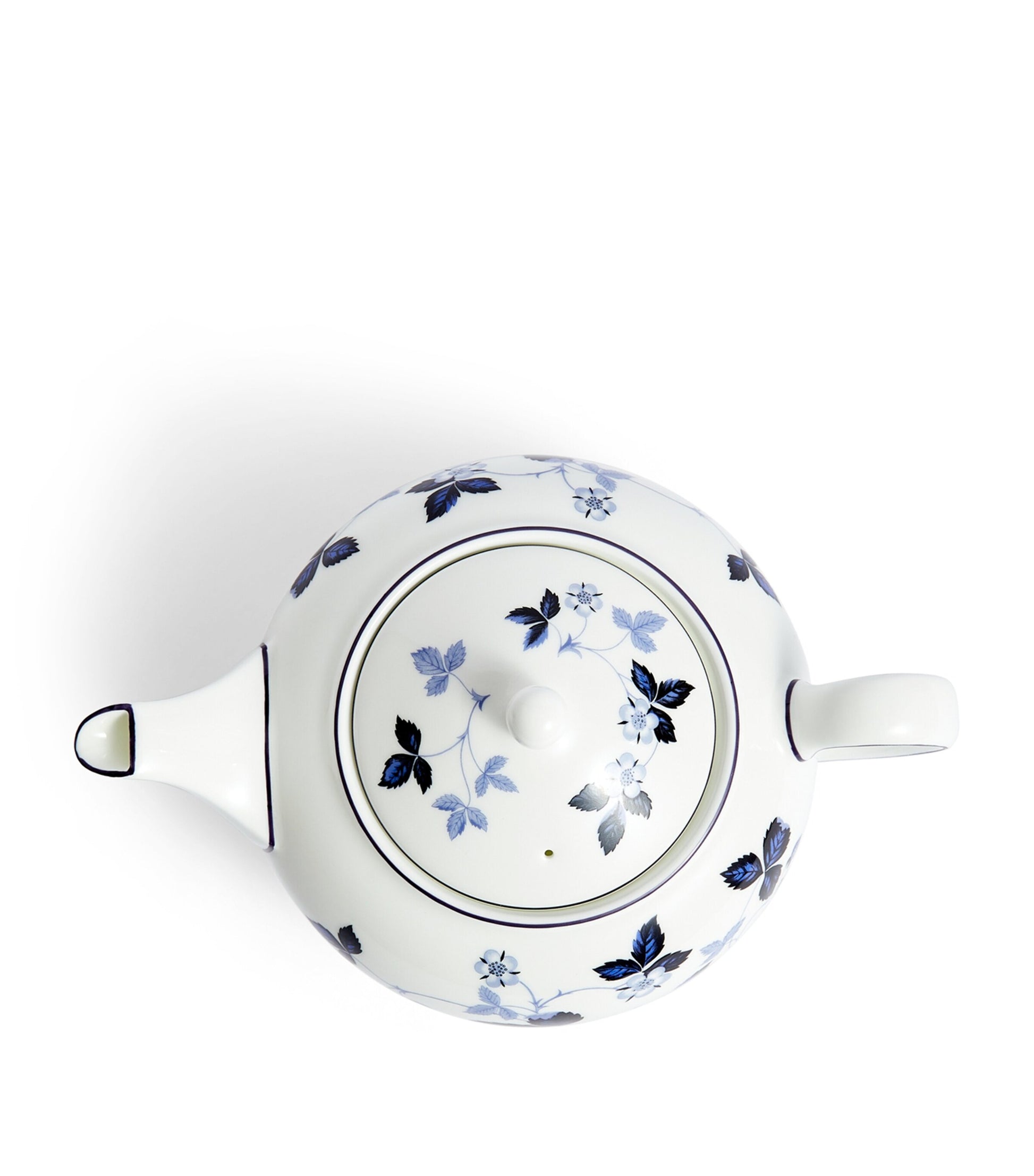 Wild Strawberry Inky Blue Teapot
