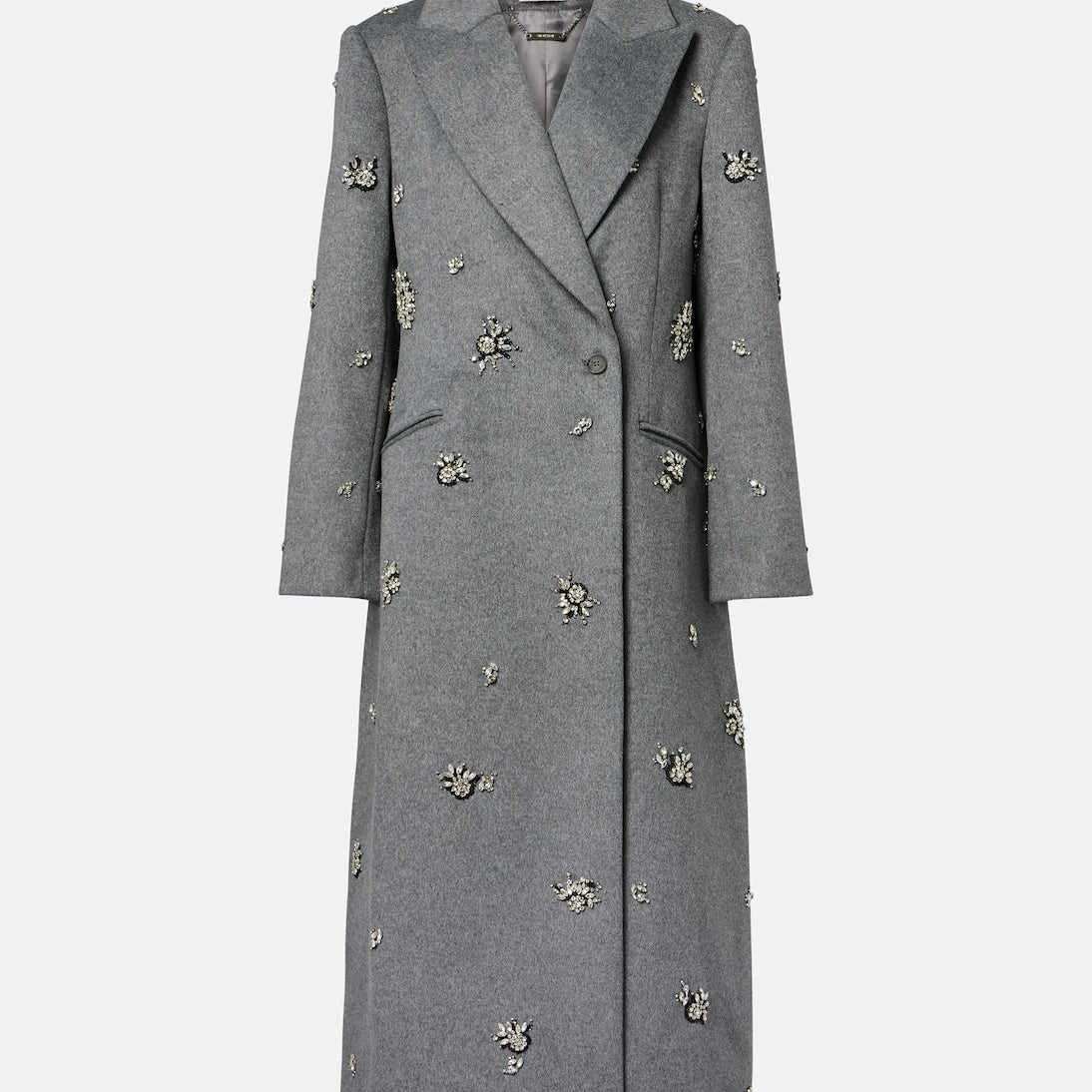 Simkhai - Gianni embellished wool-blend coat
