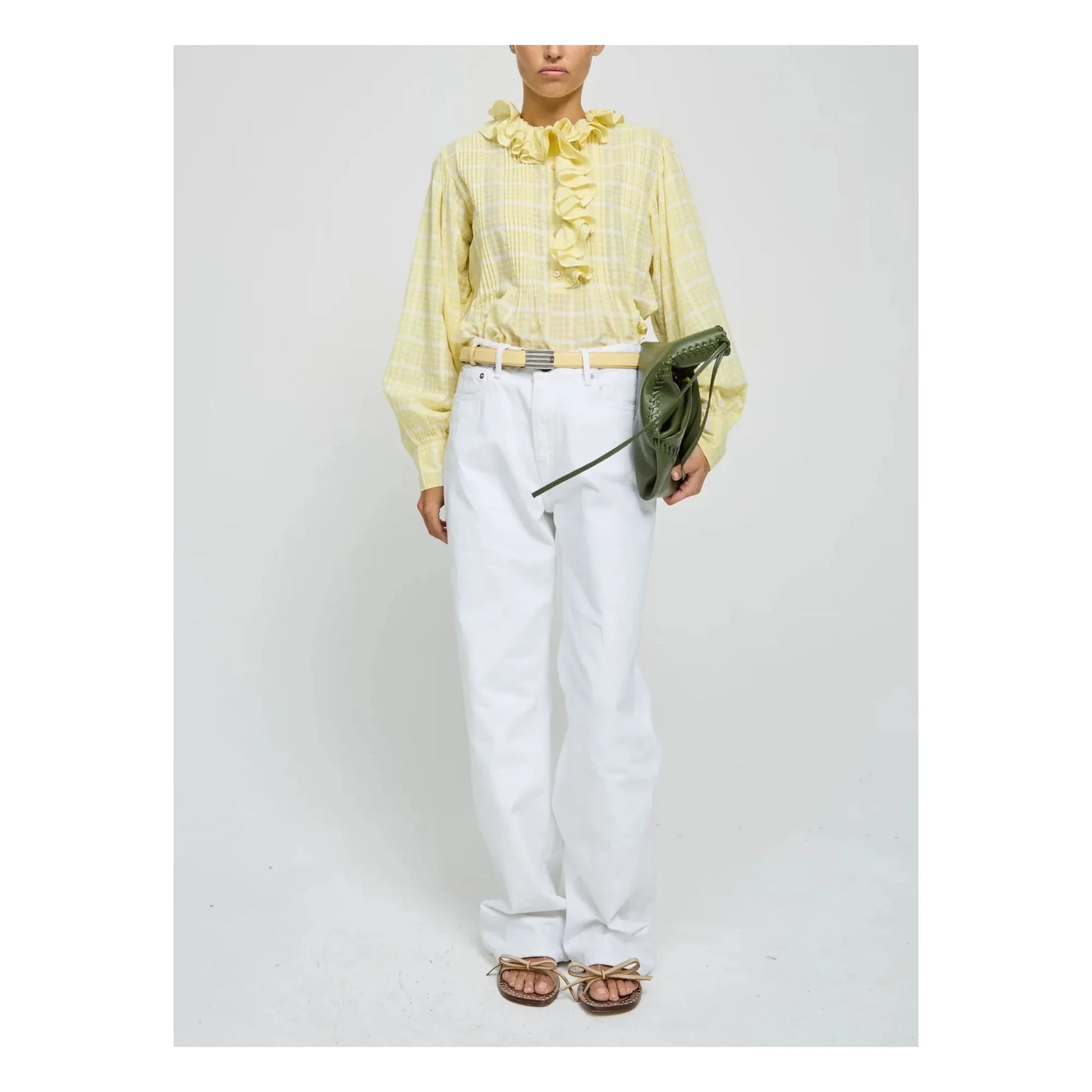 Laurence Bras - Phibi Cotton Blouse | Yellow