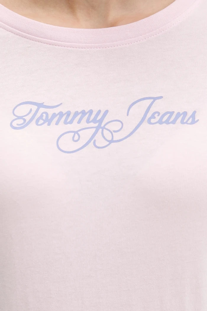 Tommy Jeans Uzun Kollu Pamuk Bluz
