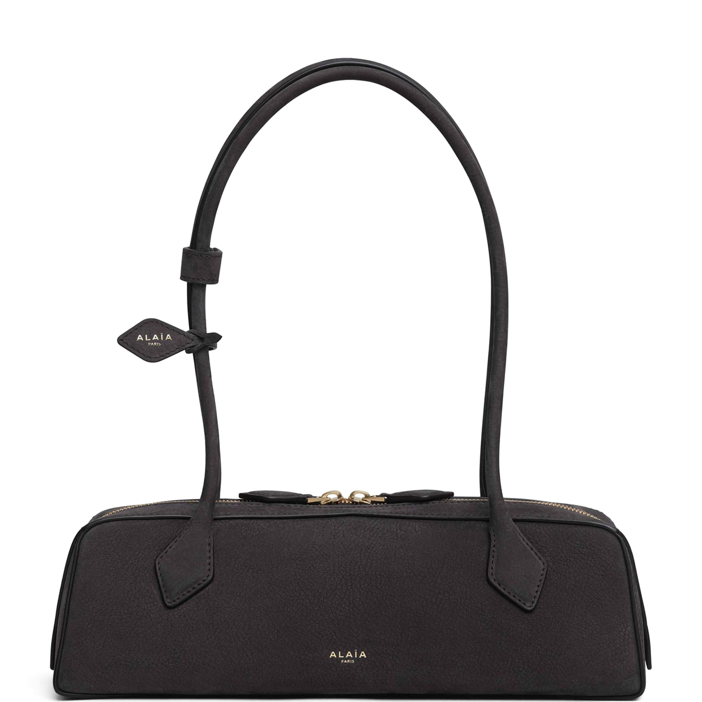Alaïa Medium Suede Le Teckel Shoulder Bag