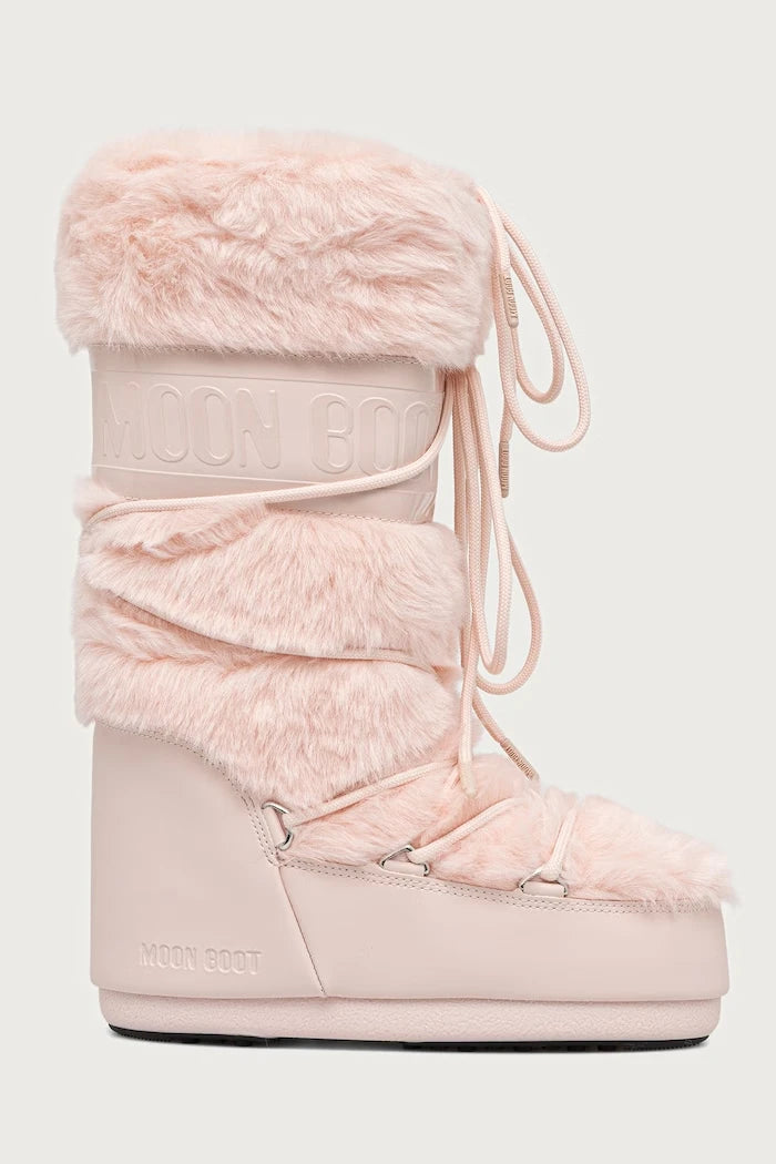 Moon Boot MB ICON FAUX FUR kadın apreski