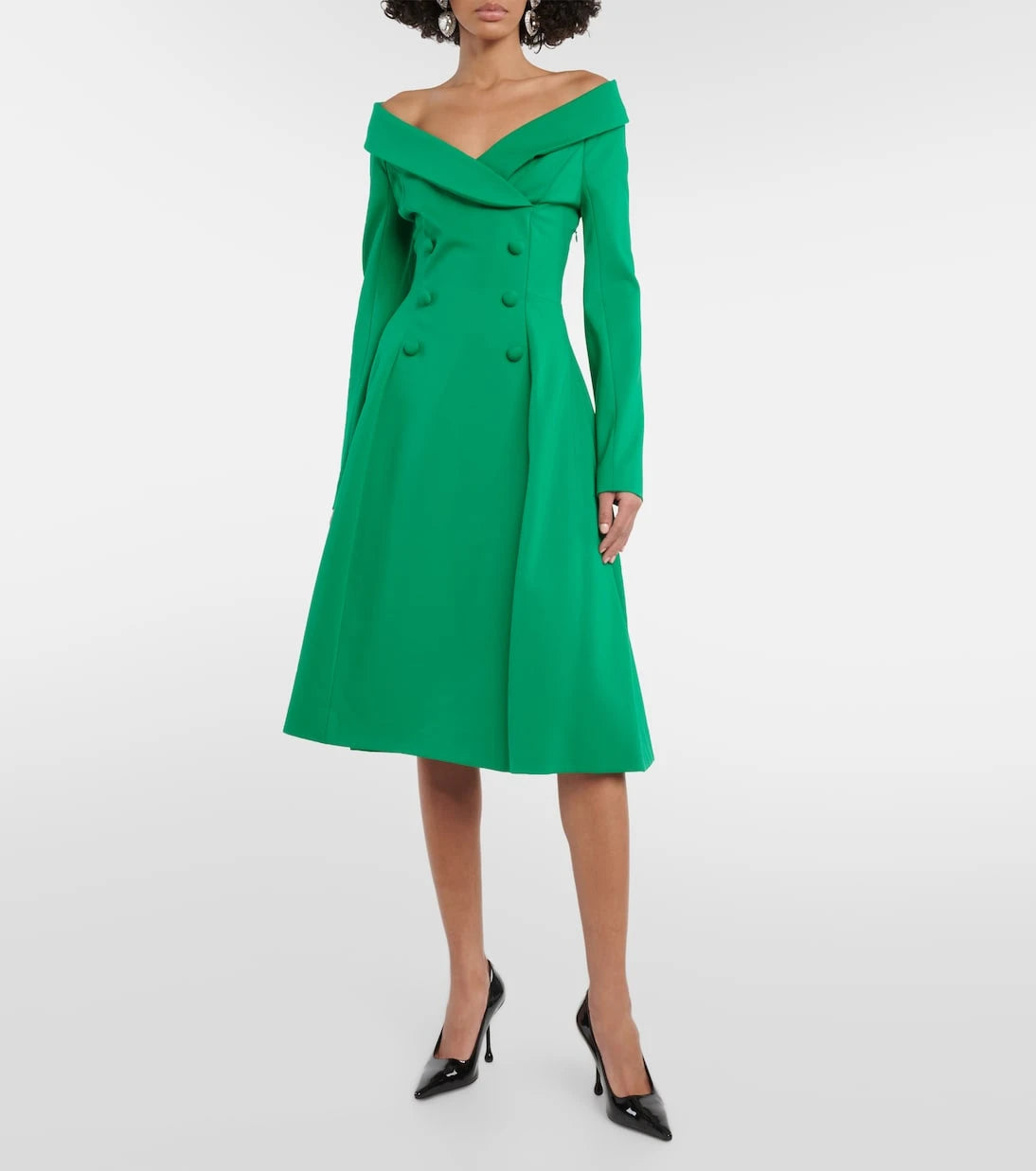 Dorothee Schumacher - Off-shoulder midi dress