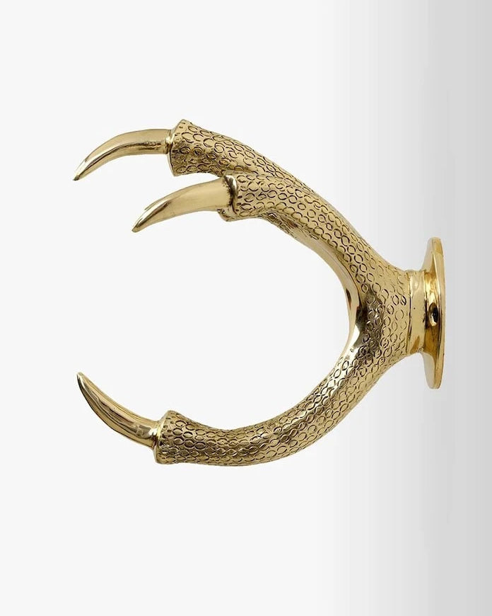 Държач за градински маркуч Garden Glory Claw Wallmount Gold