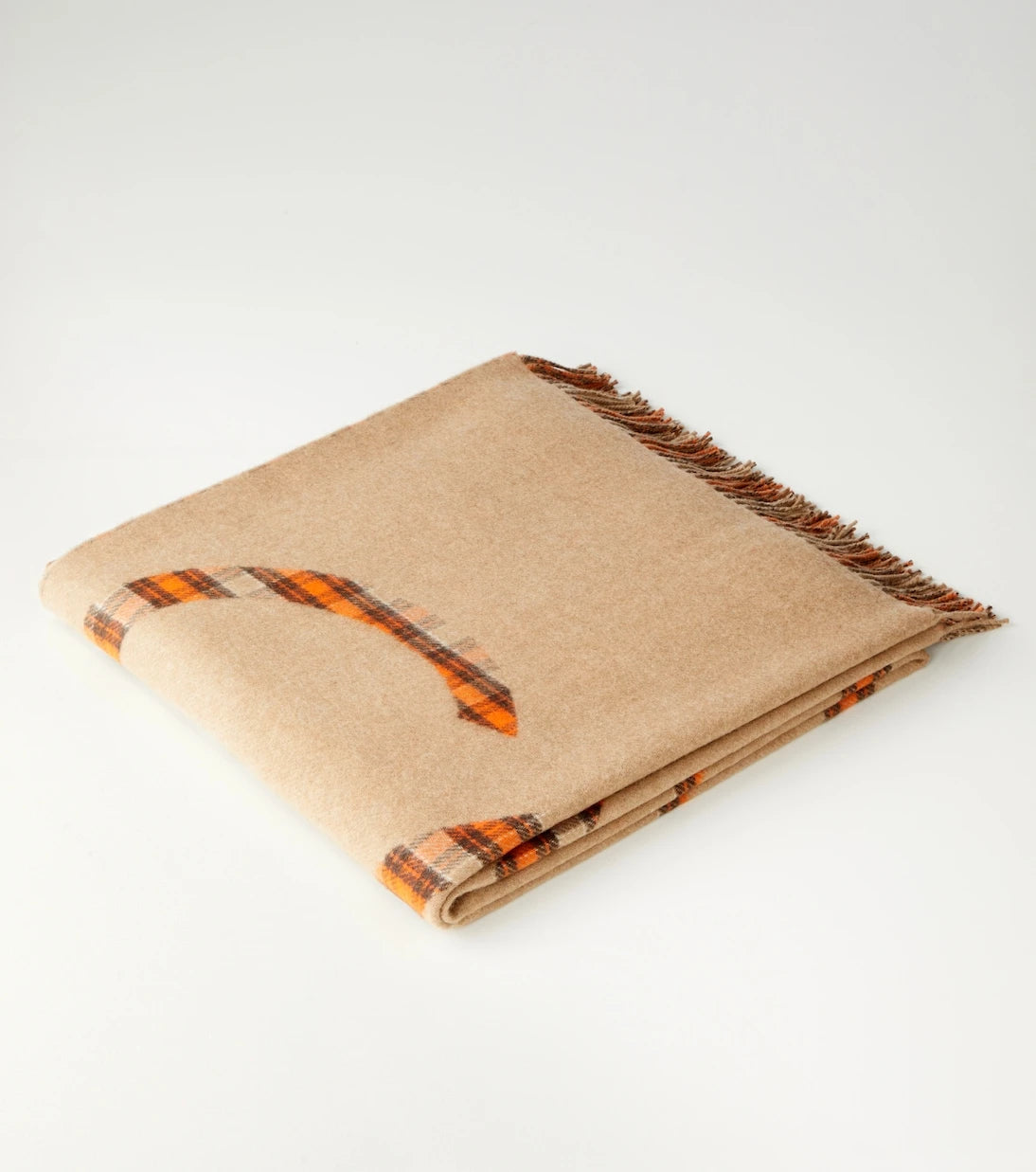 Loewe - Anagram checked wool and cashmere blanket