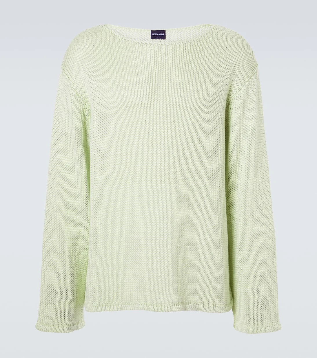Giorgio Armani - Linen and cashmere-blend sweater