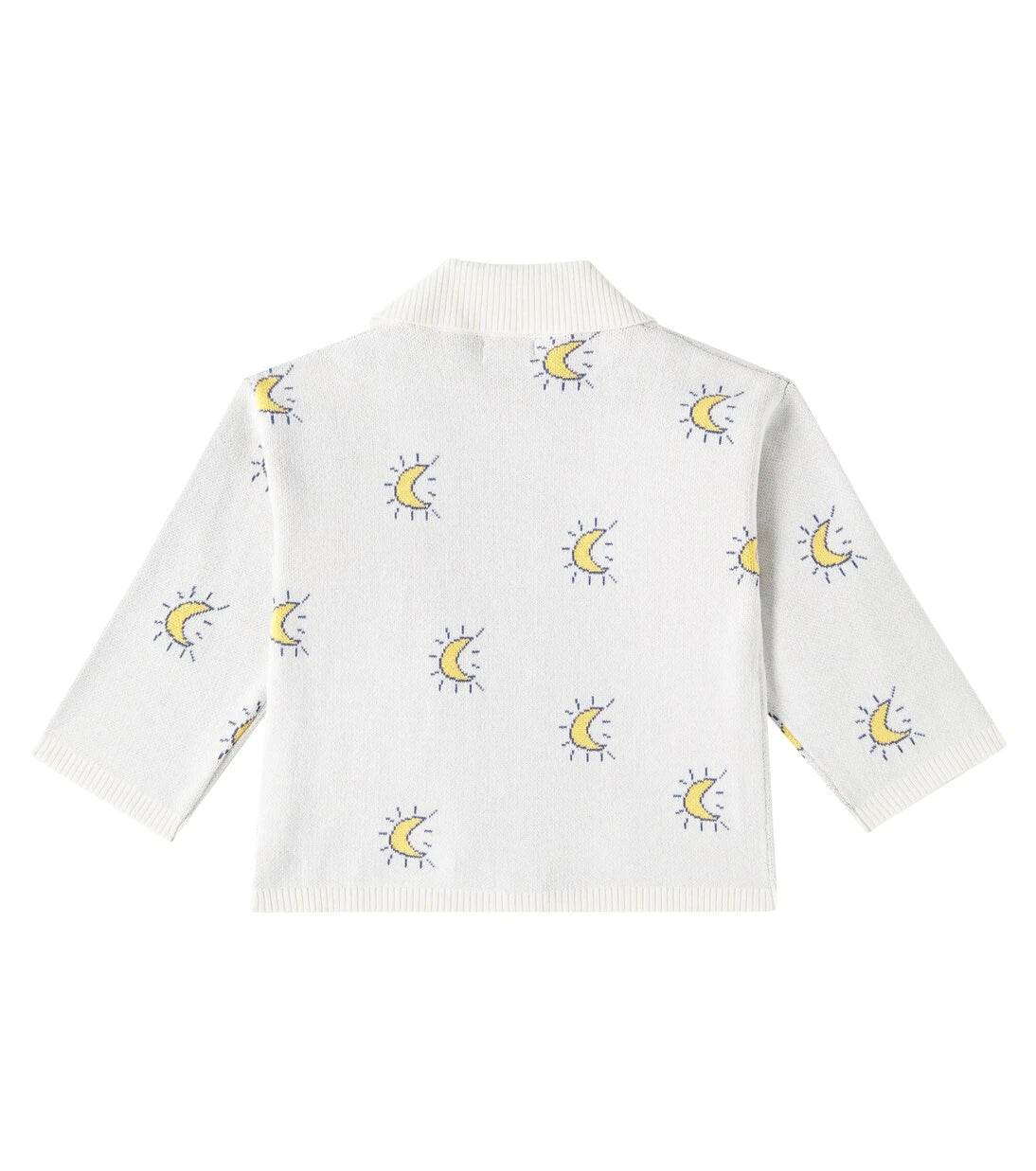 Tinycottons - Midnight Sun cotton jacquard cardigan