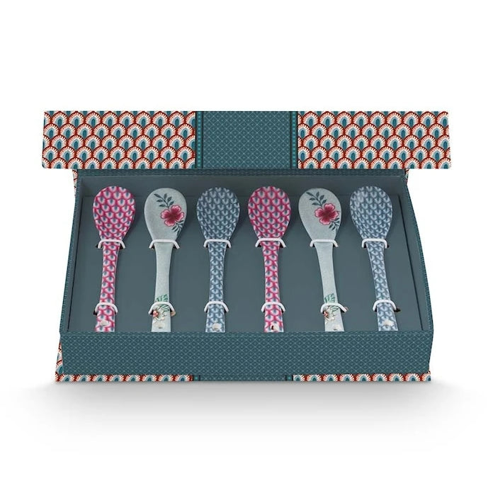 Pip Studio Oriental Flower Festival Kaşık Seti (6 Parça)