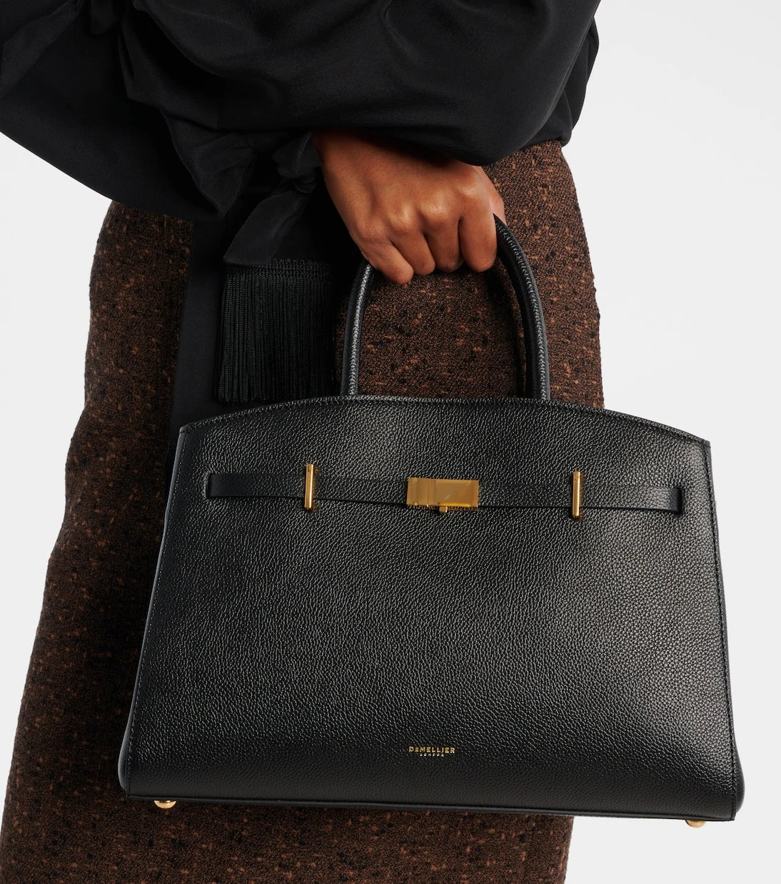 DeMellier - Hudson Midi leather tote bag
