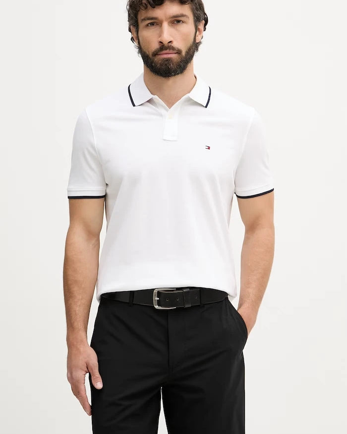Tommy Hilfiger erkek pamuklu polo tişört