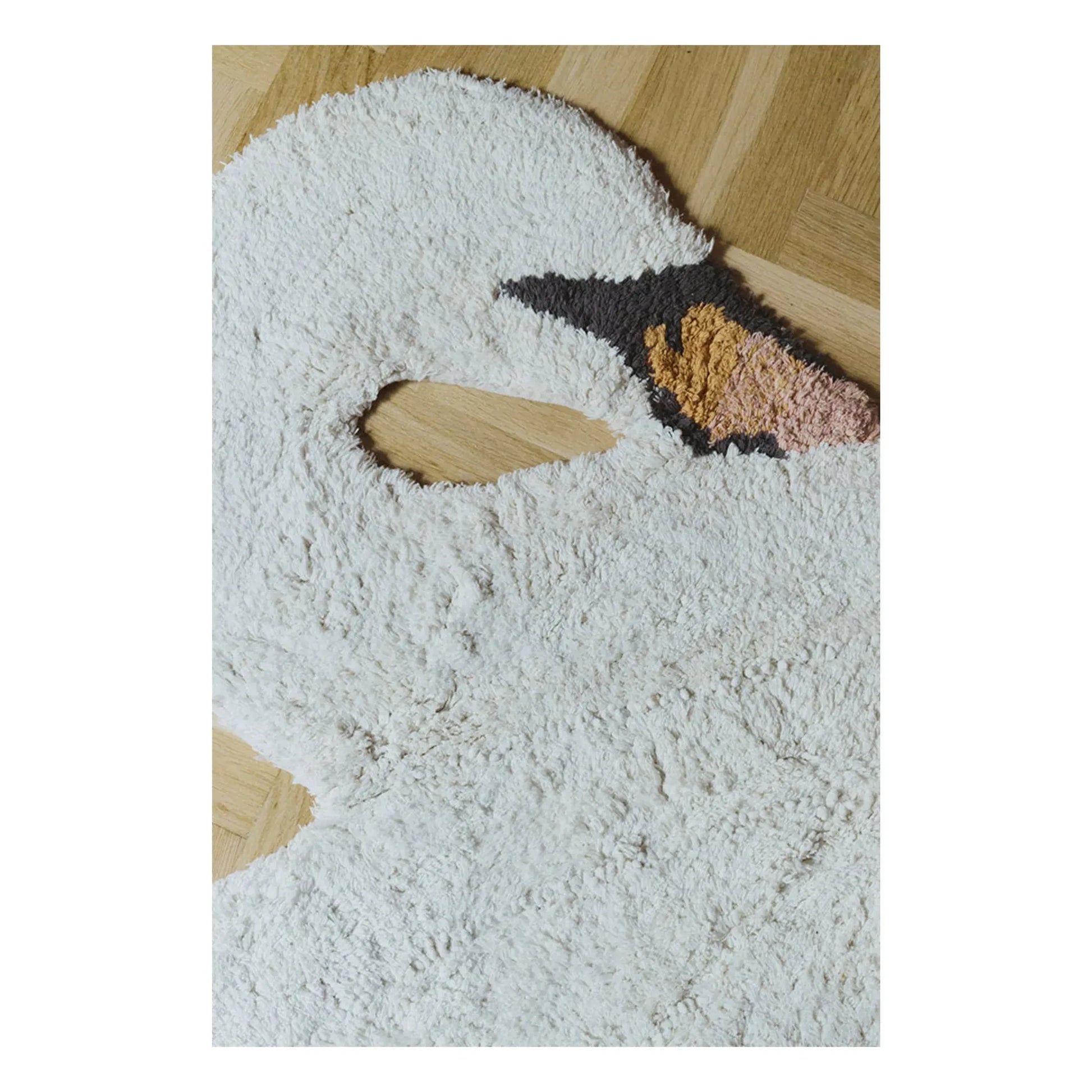 Lorena Canals - Swan rug | White