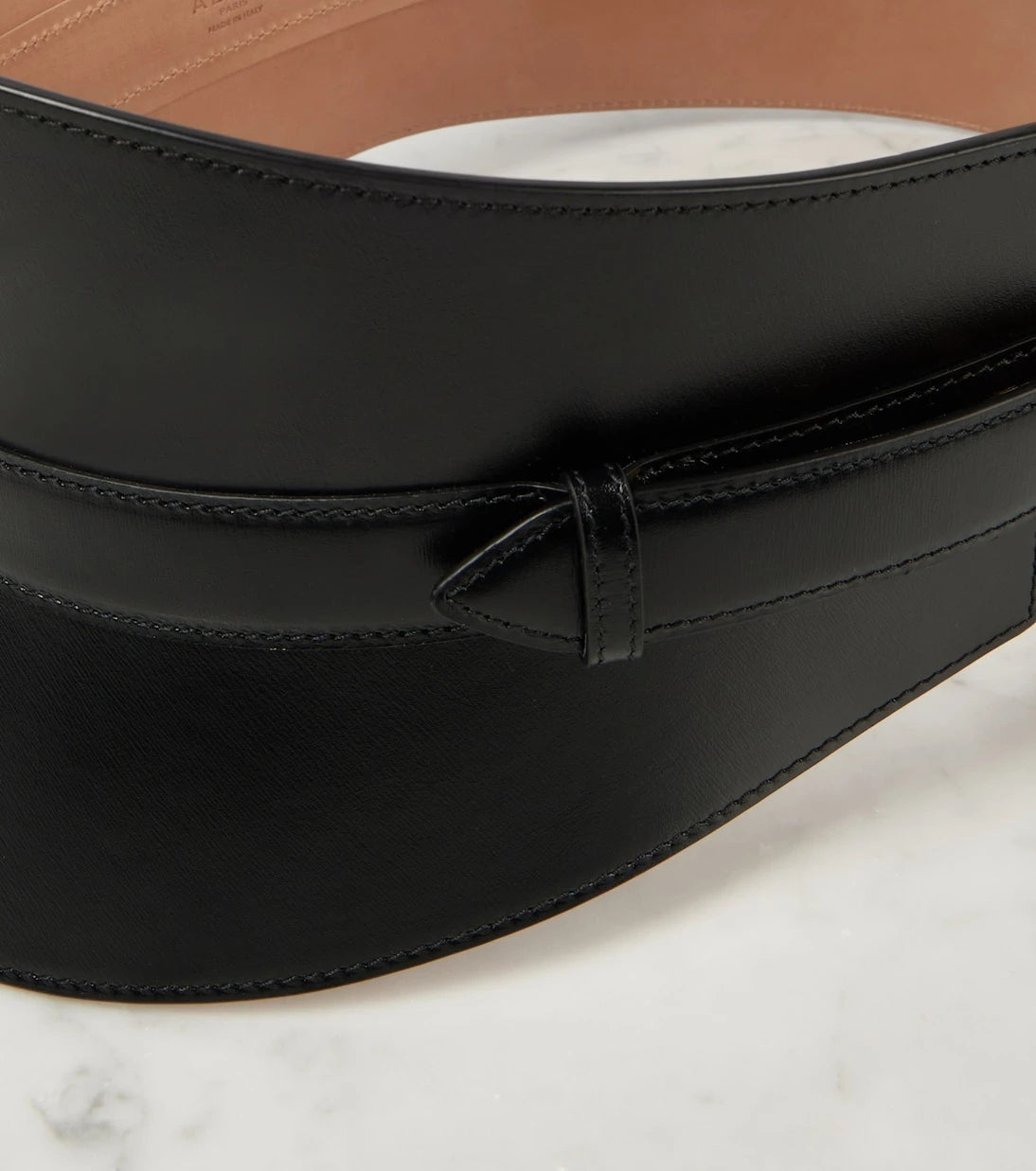 Alaïa - Leather corset belt
