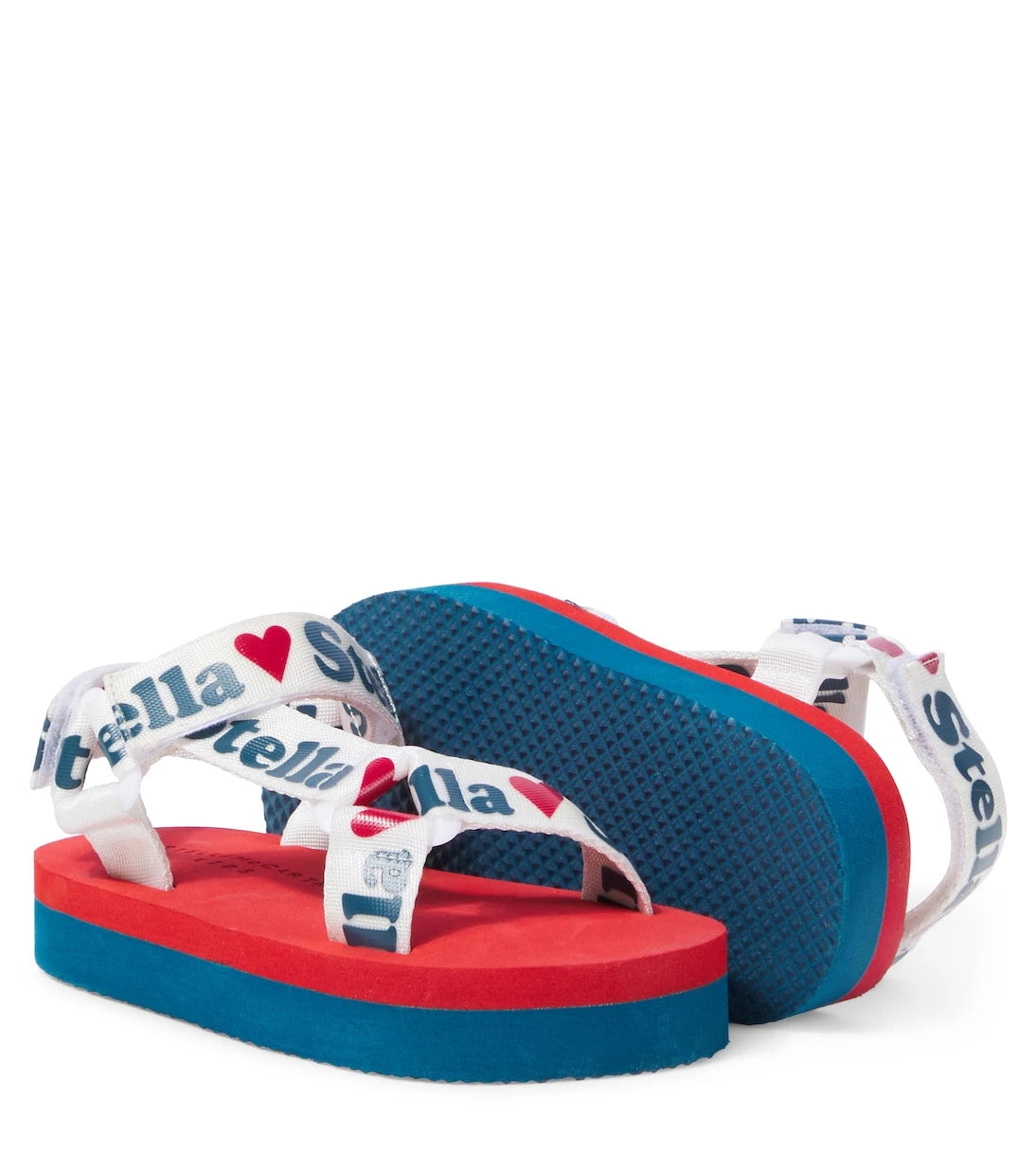 Stella McCartney Kids - صنادل بطبعة شعار العلامة