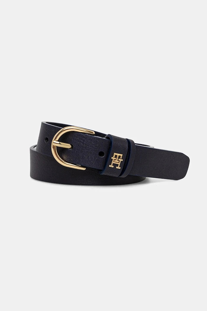 Tommy Hilfiger kadın deri kemer