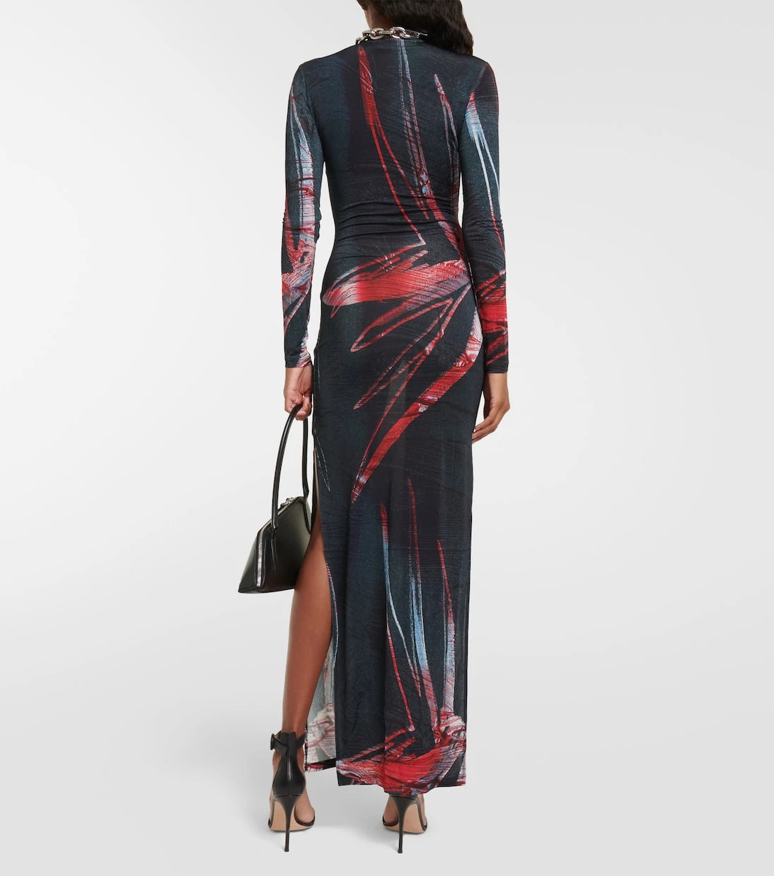 Louisa Ballou - Printed jersey maxi dress