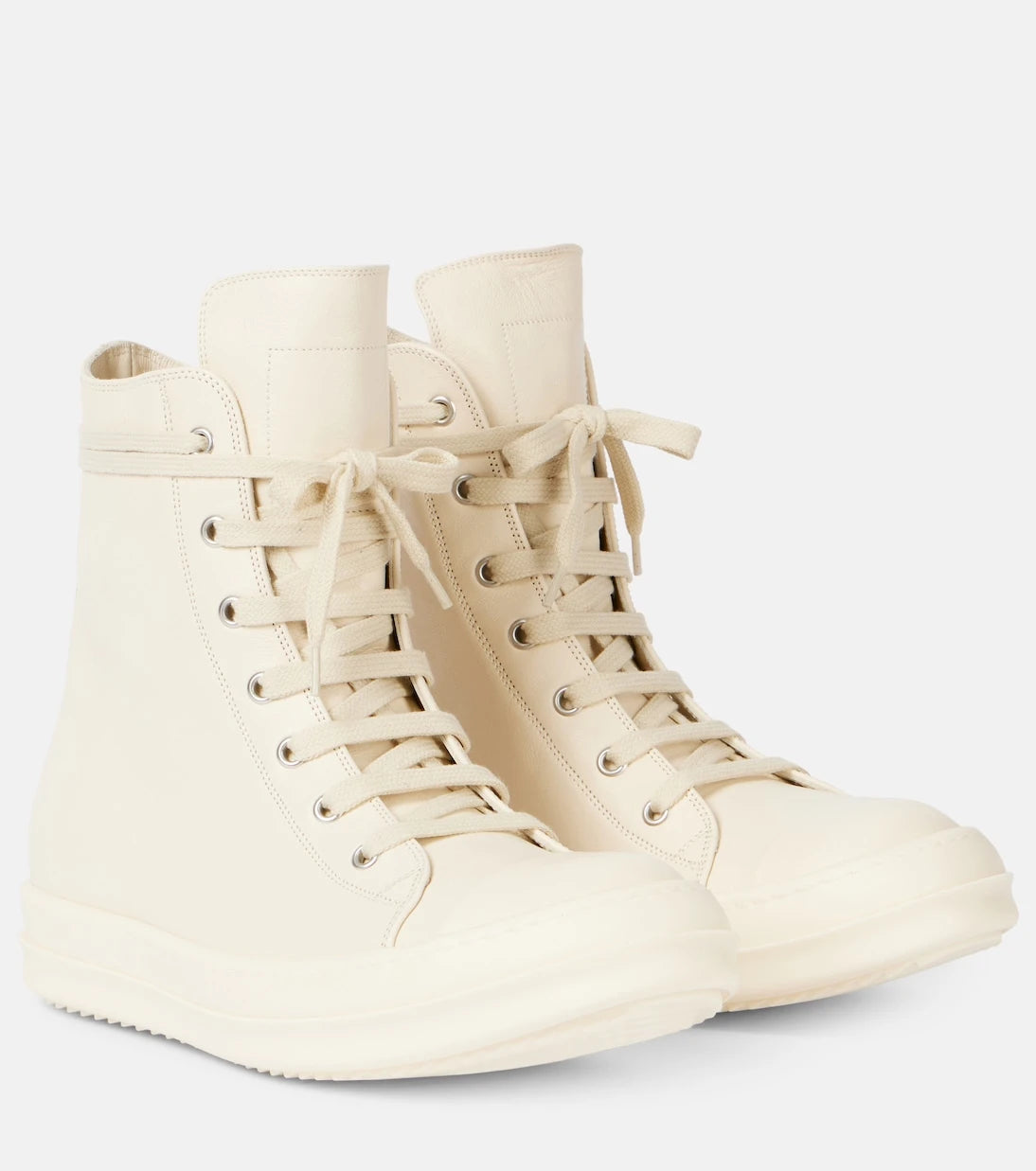 Rick Owens - Leather sneakers