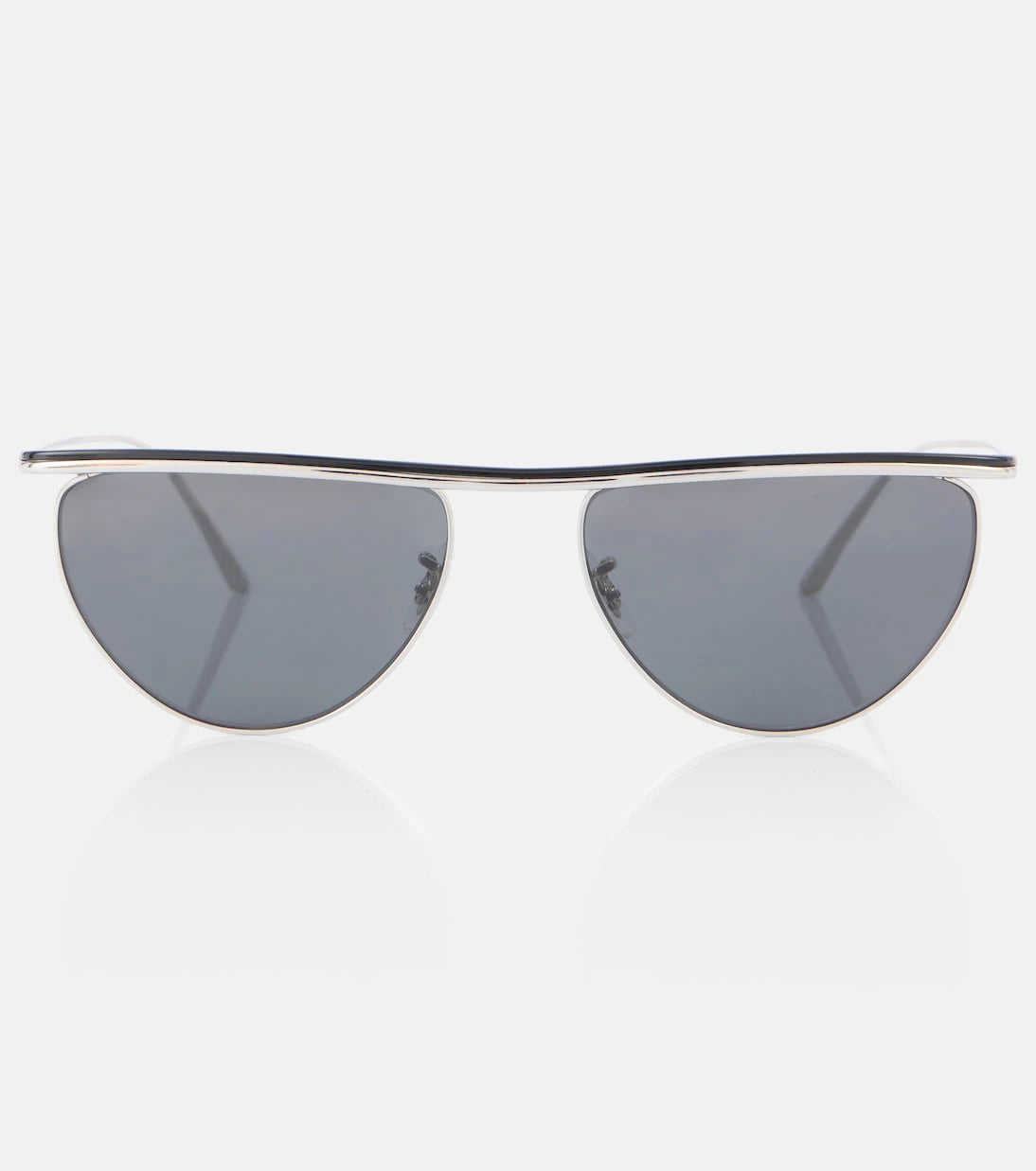 Khaite - x Oliver Peoples flat-top sunglasses