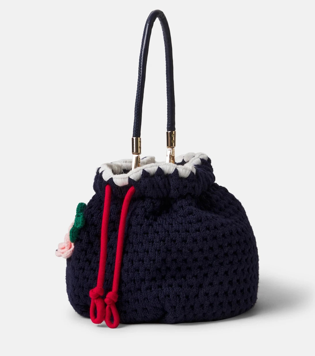 Self-Portrait Kids - Crochet bucket bag