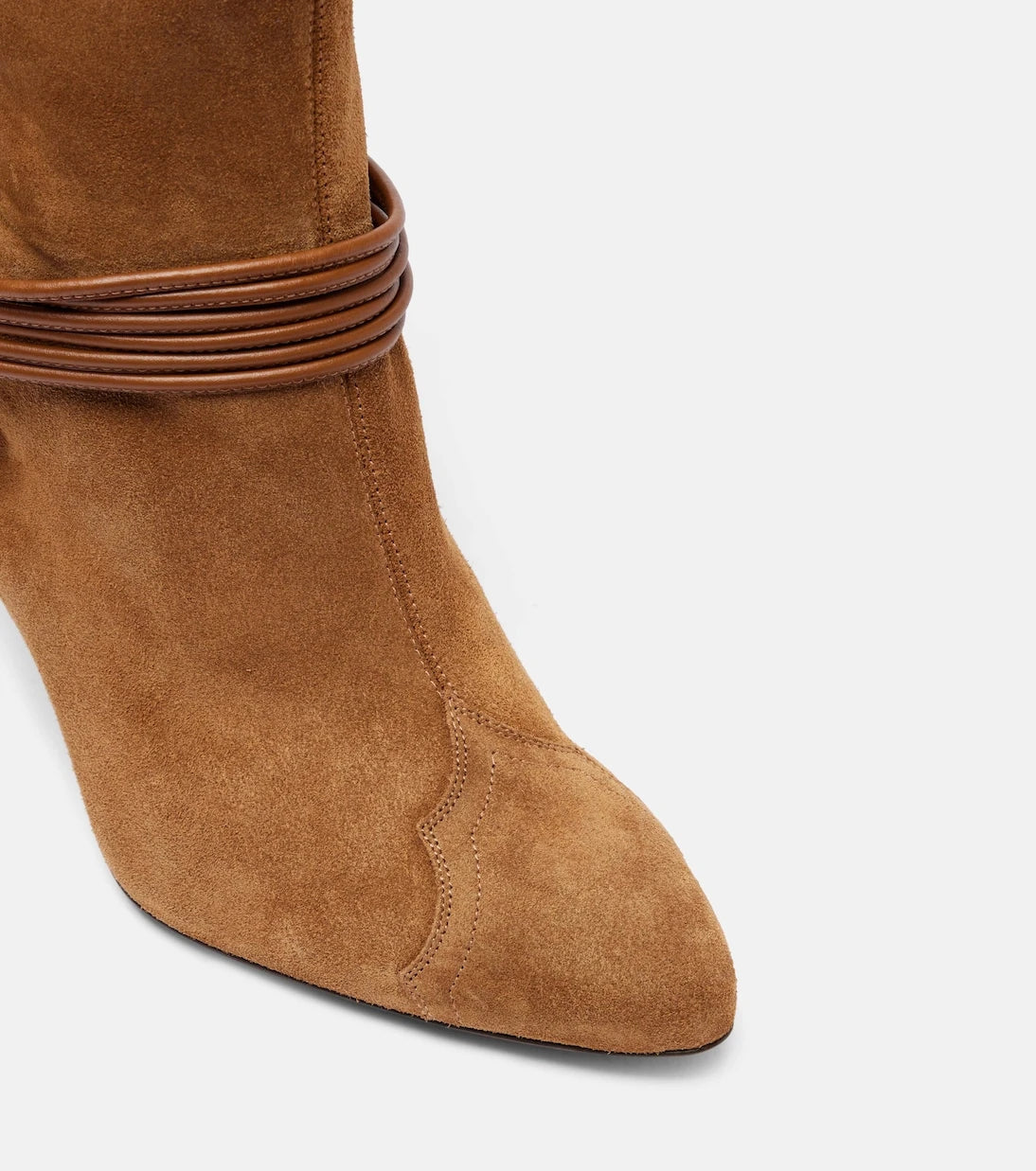Isabel Marant - Lestany suede knee-high boots