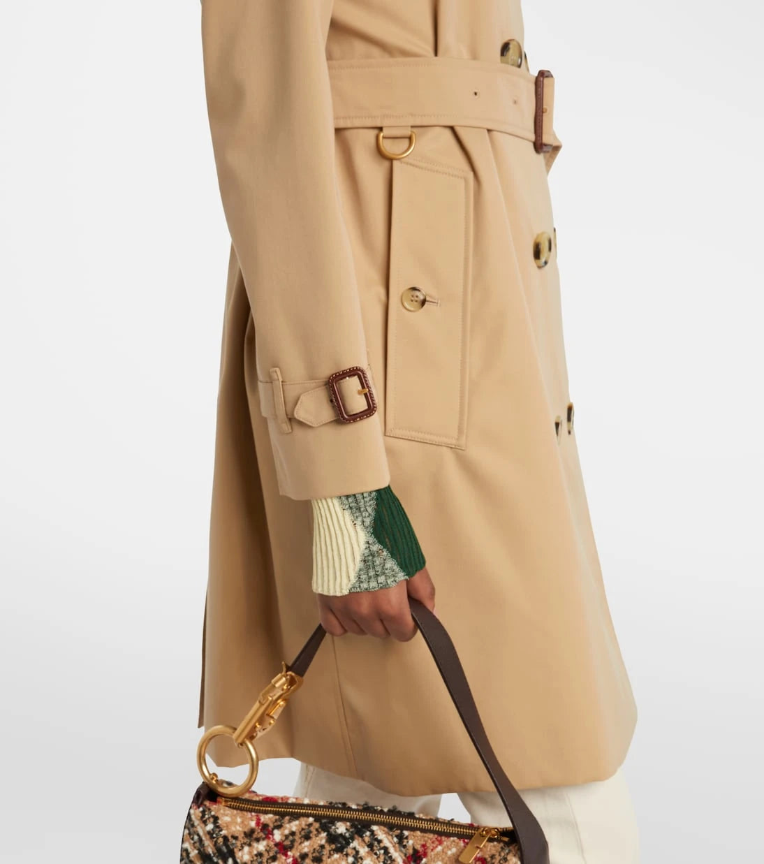 Burberry - Cotton gabardine trench coat