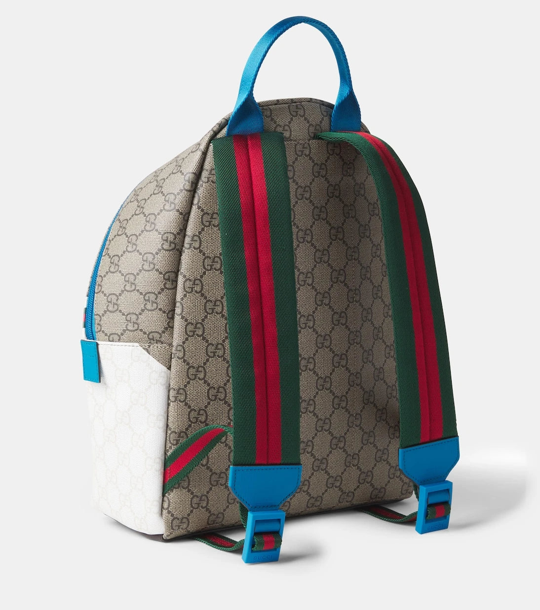 Gucci Kids - حقيبة ظهر من قماش كانفاس GG Supreme بتوقيع يوان روبرتس