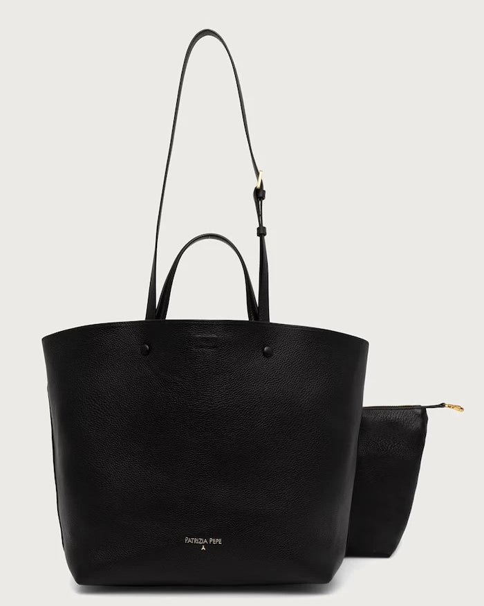 Patrizia Pepe kadın deri shopper çanta