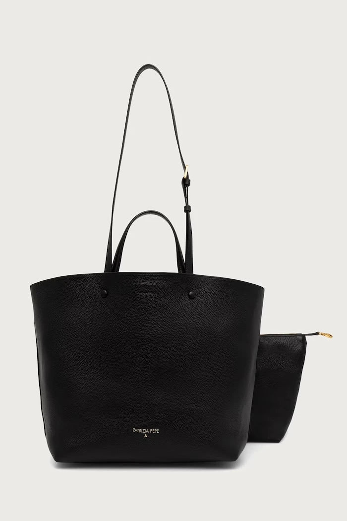 Patrizia Pepe kadın deri shopper çanta