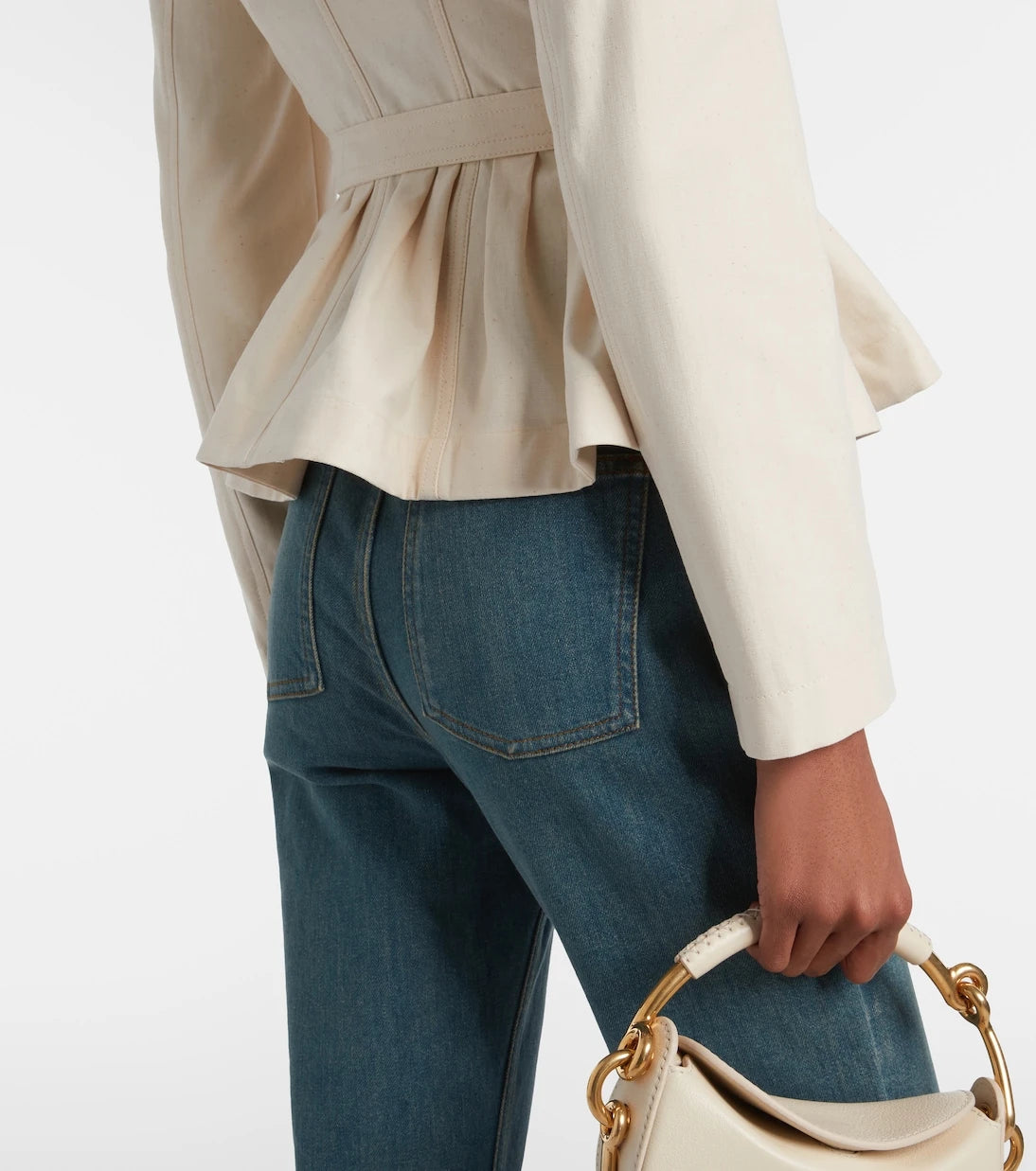 Burberry - Isabella cotton gabardine jacket