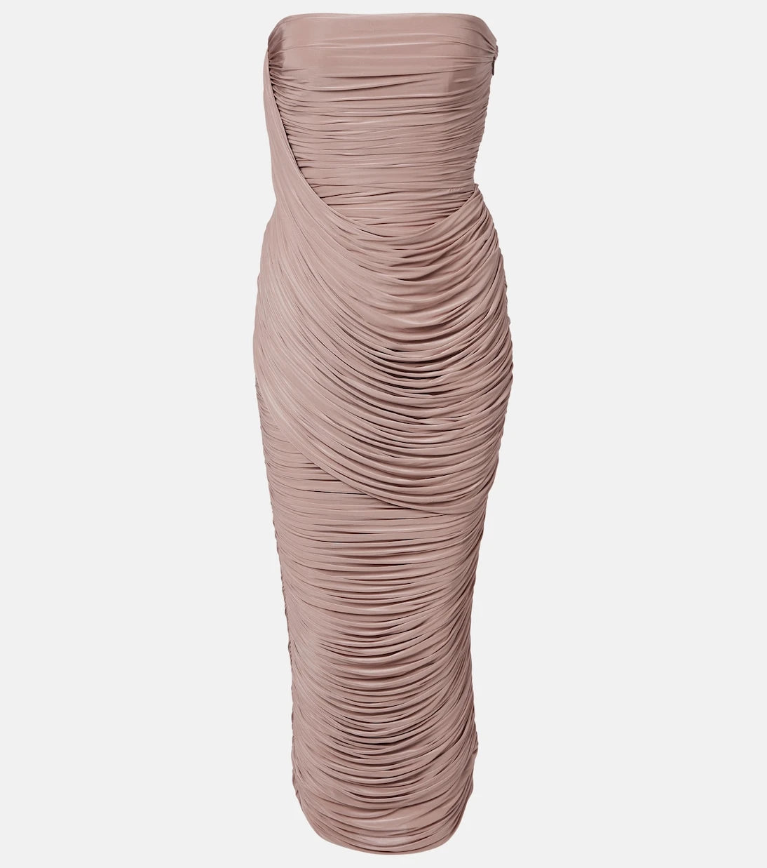 Alex Perry - Draped jersey bustier dress