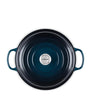 Enamelled Cast Iron Shallow Casserole Dish (30cm) BLUE