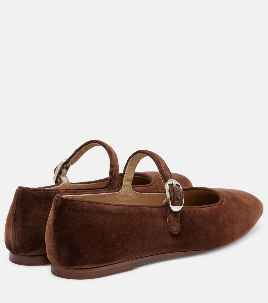 Le Monde Béryl - Velvet Mary Jane flats