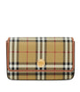Beige Check Hampshire Cross-Body Bag