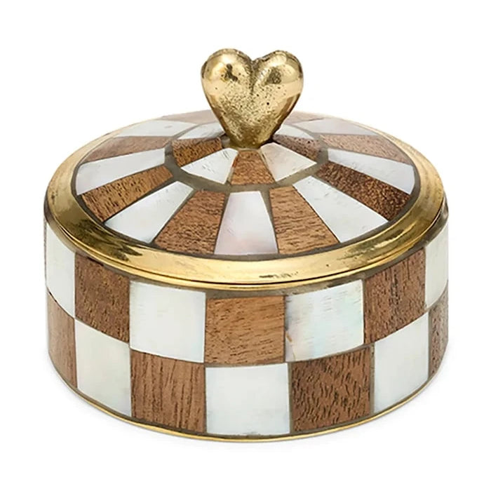 Кутия с капак Doing Goods Heart Circus Box Woody