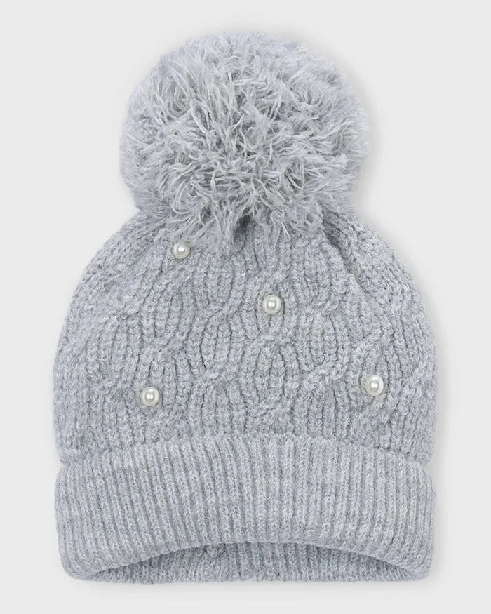Mayoral Wool Pom Pom Hat for Kids