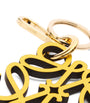Yellow Leather Anagram Charm
