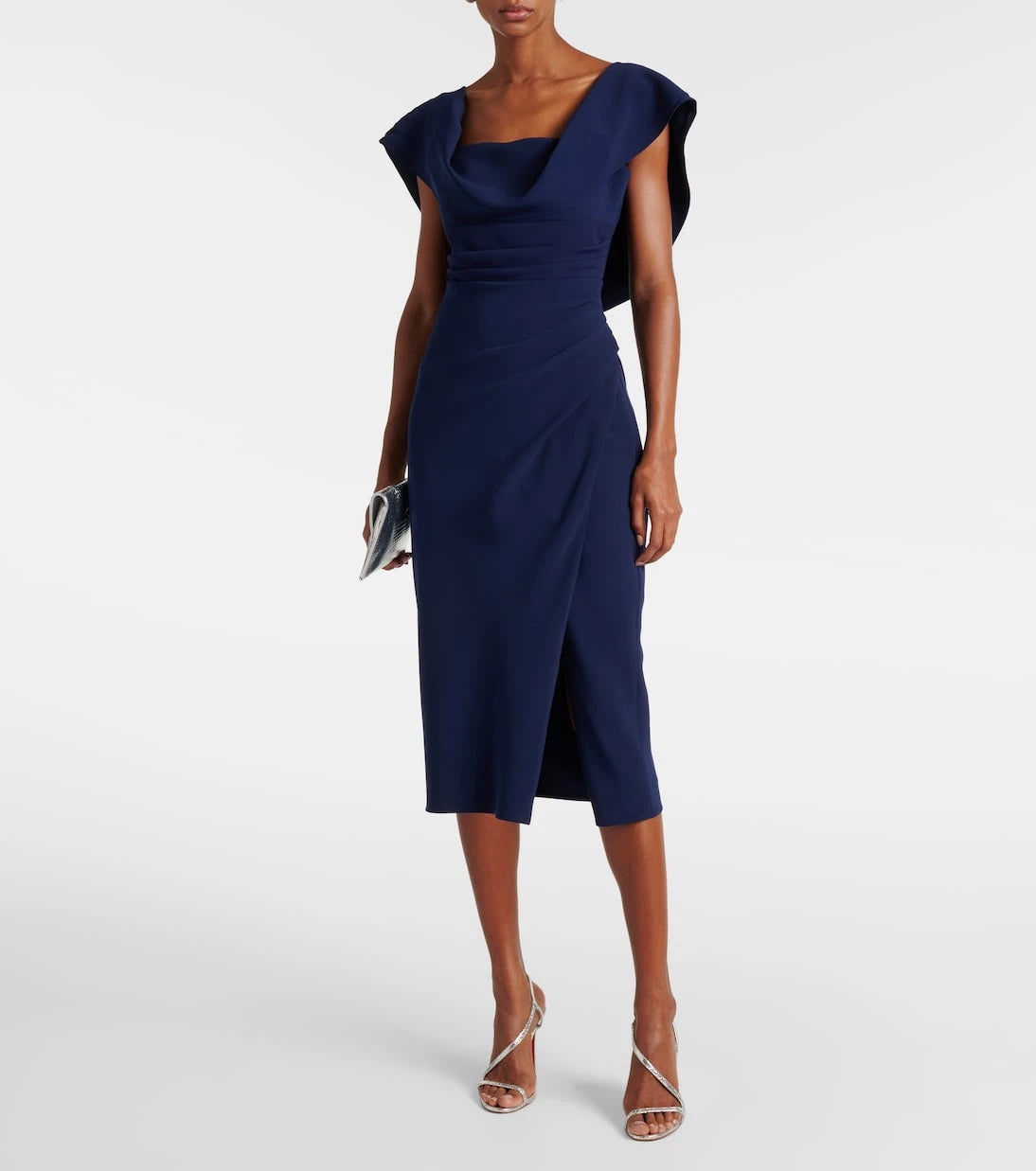 Carolina Herrera - Draped midi dress