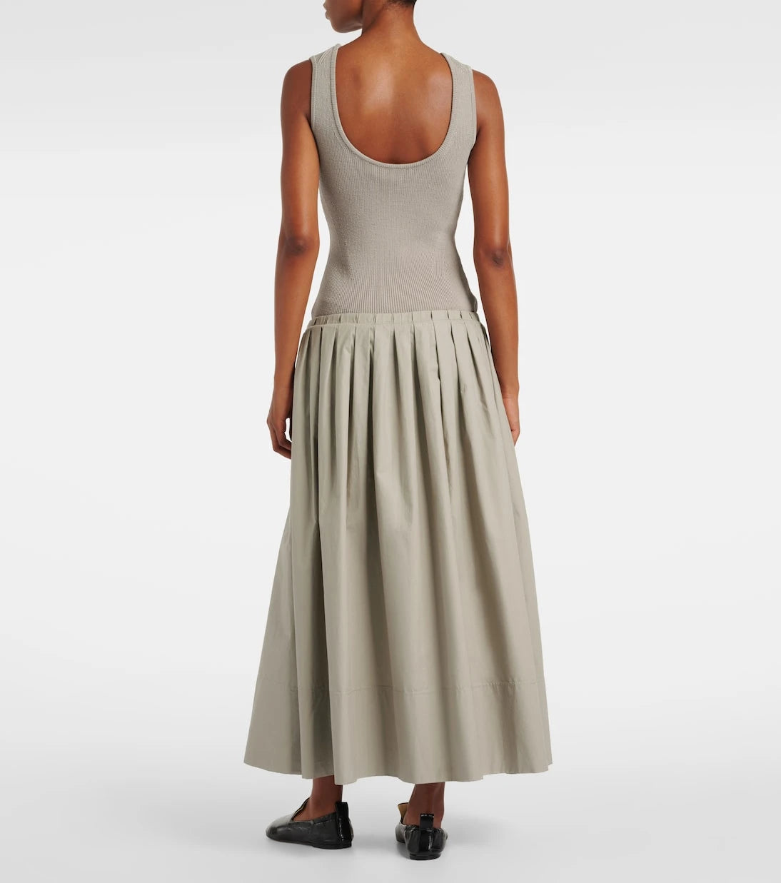 Proenza Schouler - White Label Malia pleated maxi dress