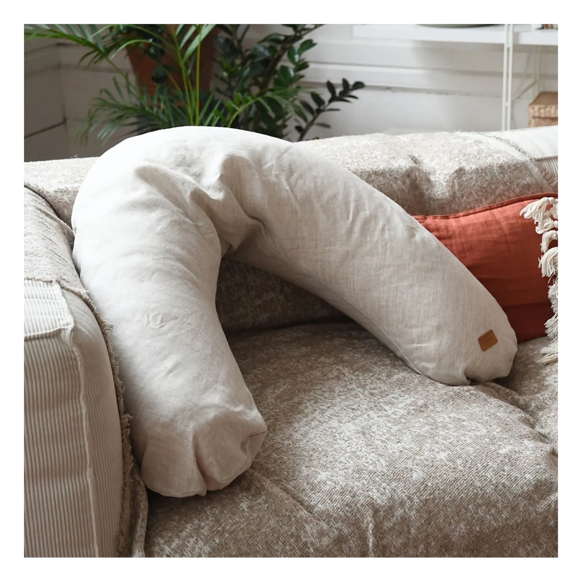 Béaba - Big Flopsy nursing cushion | Linen