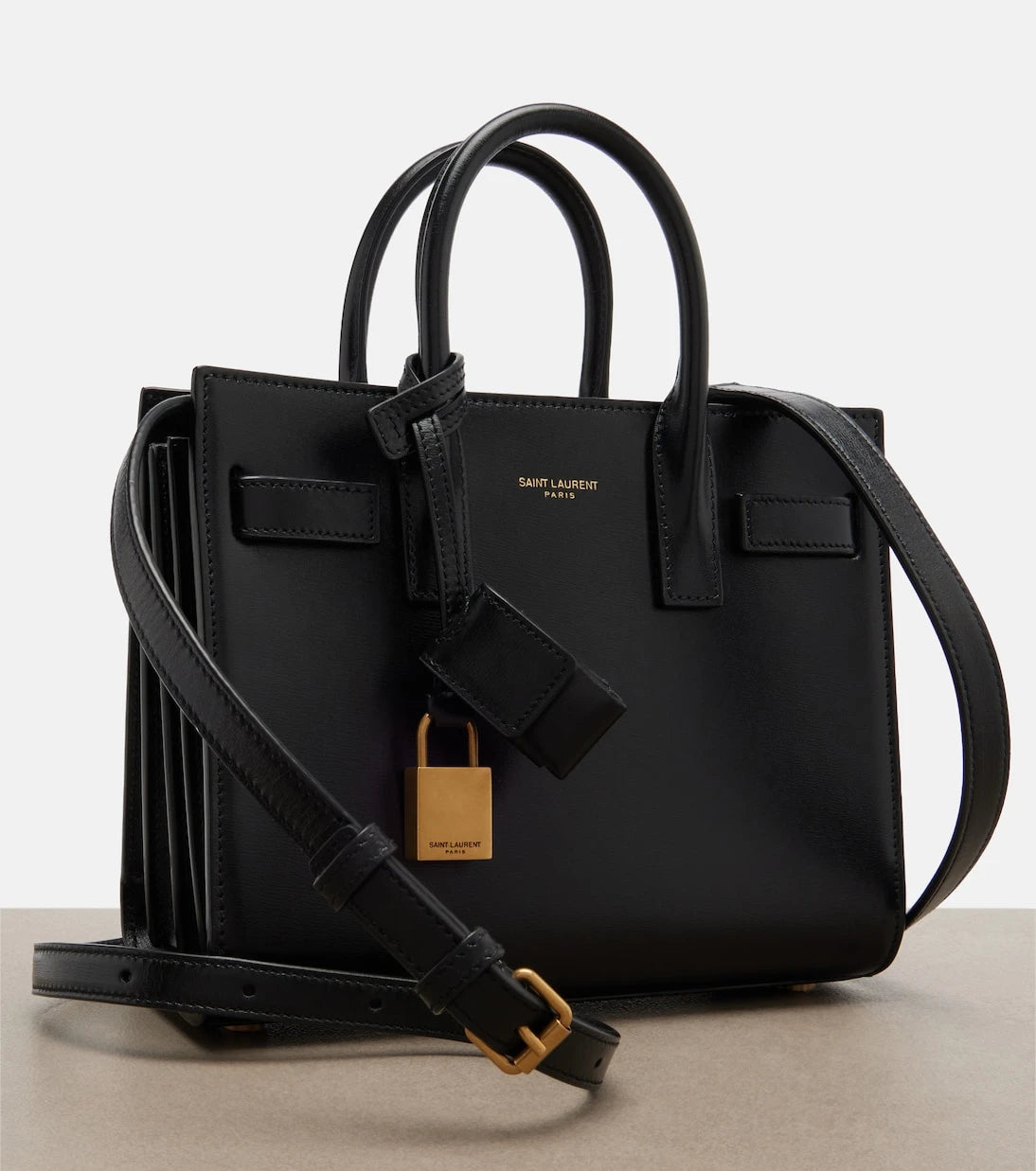 Saint Laurent - Sac De Jour Nano leather tote