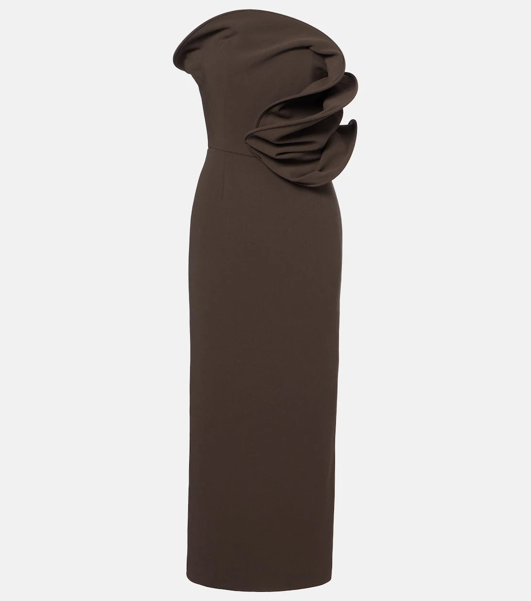 Magda Butrym - Draped wool-blend cocktail dress