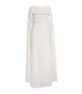 Huishan Zhang White Embellished Luanne Gown
