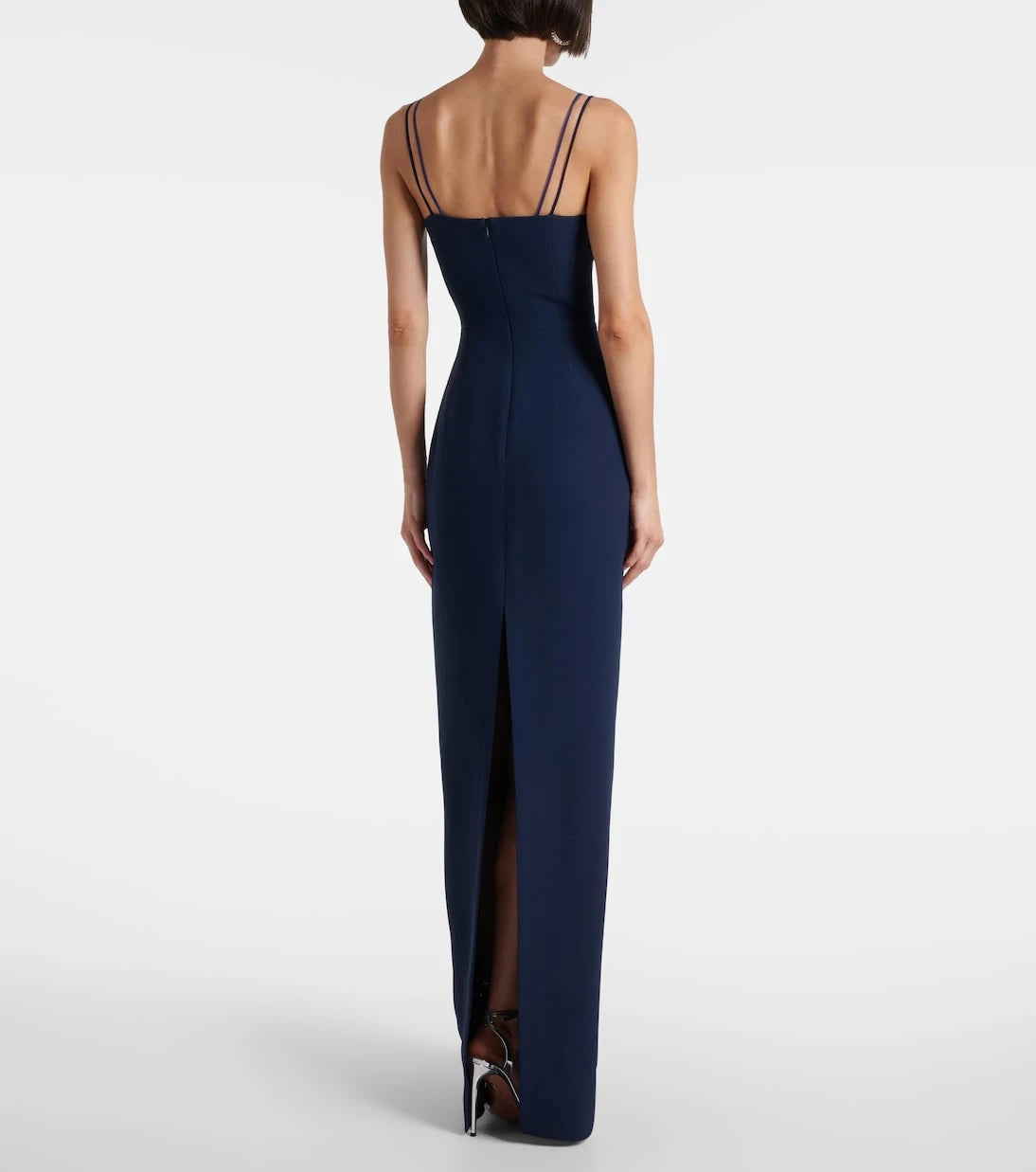 David Koma - Tulle-trimmed bustier dress