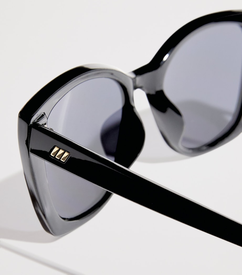 Black Oversized Incantation Sunglasses