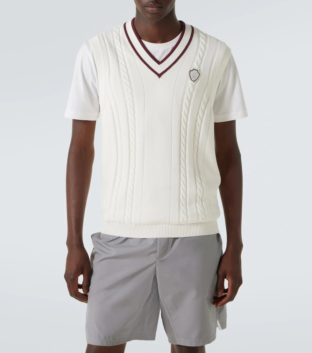 Brunello Cucinelli - Cable-knit cotton sweater vest