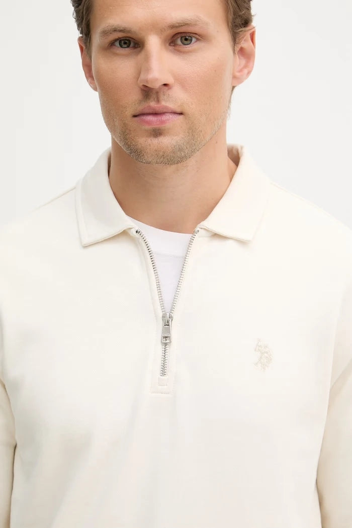 U.S. Polo Assn. суичър мъжки от памук LB Sweat Zip