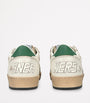 Golden Goose White Leather Ballstar Sneakers
