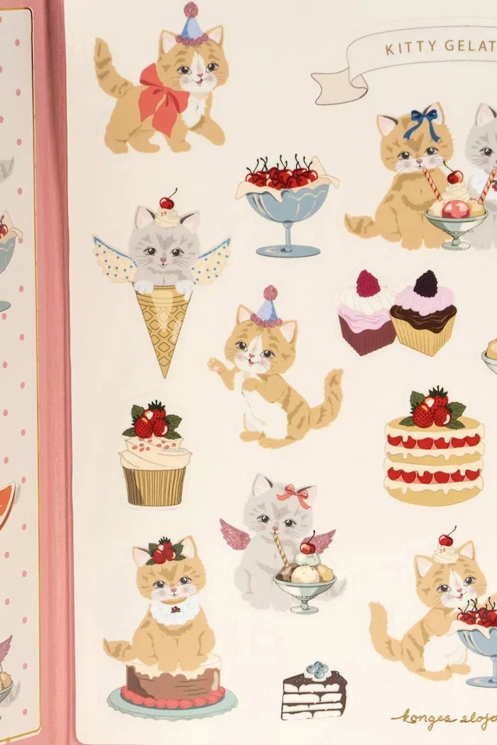 Konges Sløjd Çocuklar için Çıkartma Kitabı MY STICKER UNIVERSE FSC
