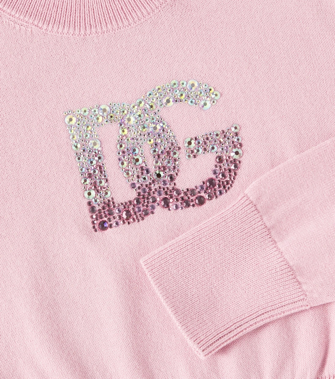 Dolce&Gabbana Kids - سويت شيرت قطني مزين بالشعار